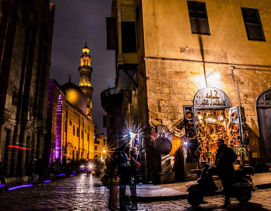 Old Cairo After Dark: Cafés, Rooftops, and Late Walks